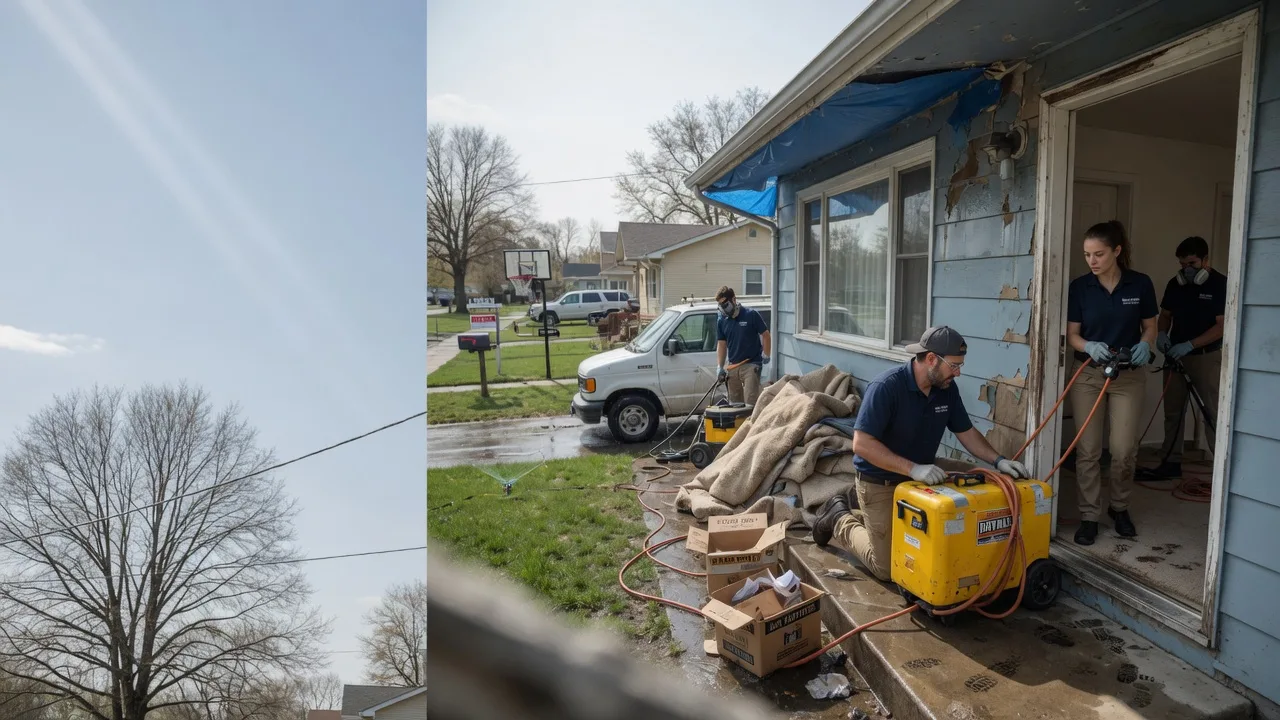 Basement Flood Cleanup in Mistletoe, KY near me